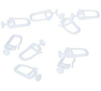 Gardinia Folding Gliders with Glider Head Diameter 7 mm White 50