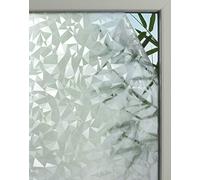 Gardinia Graphic 50 Static Window Film, Self-Adhesive, Privacy Screen, Translucent, Static Adhesion without Adhesive, 90 x 150 cm, Prism Look, Semi-Transparent