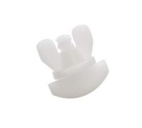 Gardinia Inner-Stopper, White, 9.5 x 8.5 x 0.02 cm, 132