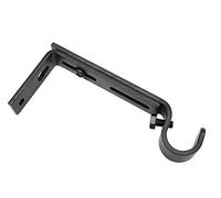 Gardinia Extendible Support for Ø 16 mm matt Black 10-14 cm, Individual Programme Memhis