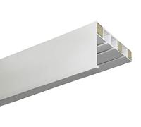 Gardinia P2Ü Curtain Rail with Bezel 150 cm White