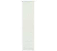 GARDINIA Panel Curtain (1 piece), Sliding, Opaque, Panel Curtain Natural Look, White, 60 x 245 cm (WxH)