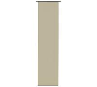 GARDINIA Panel Curtain (1 Piece), Sliding, Opaque, Taupe Entry Fabric, 60 x 245 cm (WxH)