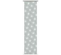 Gardinia Panel Curtain, Sliding Curtain, Opaque, Curtain, Washable Fabric, Bloomy, Reed Green, 60 x 245 cm (W x H), Pack of 1
