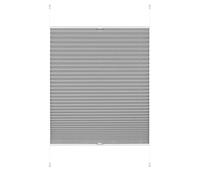 Gardinia Pleated Blind, Polyester Grey, 80 x 130 cm