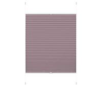 Gardinia Pleated Blind, Polyester Pink, 80 x 130 cm