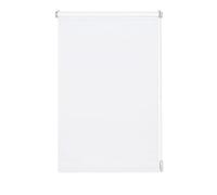 Gardinia Roller Blind for Clamping or Gluing, Daylight Roller Blind, Opaque, Mounting Kit Included, EASYFIX Roller Blind Plain, Pure White, 60 x 150 cm (WxH), 32251