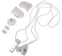 GARDINIA Roller Conversion Kit GT-1 for ceiling, wall or alcove mounting, Plastic, White, 105 x 5 x 3 cm