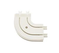 Gardinia Round bend GE2 for extension white 13.5/13.5 cm, 13.5/13.5 cm