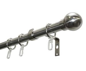 Gardinia Set of 1 Ball Diameter 19 mm Steel Stainless Steel Look for