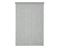 Gardinia Side Pull Roller Blind, Polyester, Grey Structure, 112 x 180 cm