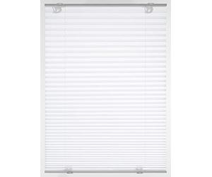 Gardinia Solo Roof Window Pleated Blind, No Drilling Required, with Suction Cups, Opaque Folding Roller Blind, Includes All Mounting Parts, White, 47.3 x 100 cm