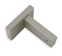 Gardinia Support for Luxor Rectangular Brushed Steel 8 cm