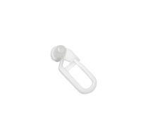 GARDINIA Thasos Roller Rings 20 Pieces Suitable for Thasos Curtain Pole Set with Inner Rail, Plastic, White