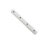 GARDINIA White Aluminium Curtain Track Connector