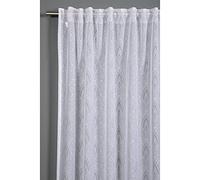 Gardinia White Viscose Scarf 140 x 245 cm