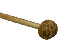 Gardinia Wooden Curtain Rod Montana, Length 1200 mm, Natural