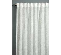 Gardinia Zen Silence Blackout Curtain with Integrated Tape White Rice Grains 135 x 245 cm