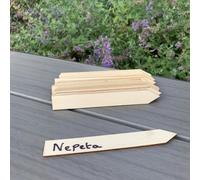 Gardman 6" Wooden Plant Labels 25 Pack