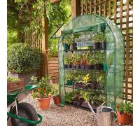 Gardman 8744 Grow It Premium 4 Tier Extra Wide Growhouse, Brown