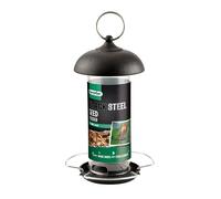 Gardman A01172 Black Steel Wild Bird Seed Feeder, 17.5 x 18 x 3.5 cm