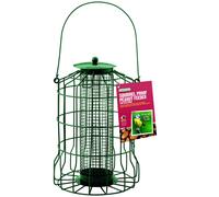 Gardman A01621 Squirrel Proof Peanut Feeder, Green, 17 x 17 x 26 cm