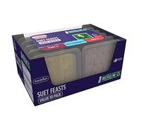 Gardman Suet Feast Wild Bird Food For All Year Round Feeding - Value Pack Of 10