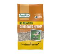 Gardman A06430 No Mess Sunflower Hearts for Wild Birds - 4kg, Multi-colour