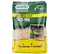 Gardman A06535 No Mess Seed Mix, Natural, 2 kg