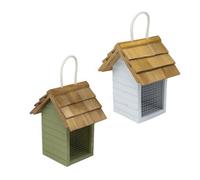 Gardman Beach Hut Hanging Peanut Feeder Assorted Colours