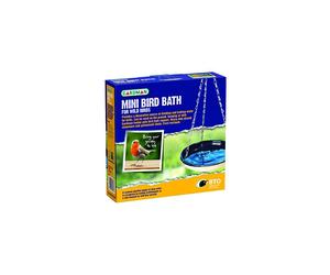 Gardman Bird Bath, Mini Blue, 23 x 6.5 x 23 cm
