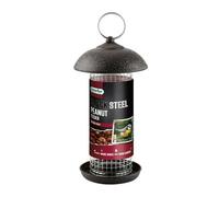 Gardman Black Metal Steel Peanut Wild Bird Hanging Garden Feeder A01171