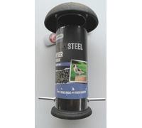 Gardman Black Steel Seed Peanut Nyjer Sunflower Fat Ball Snax Feeder
