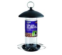 Gardman Black Steel Suet Treat and Mealworm Bird Feeder