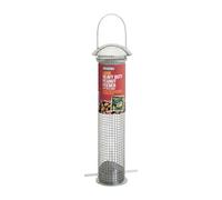 Gardman Heavy Duty Peanut Feeder Large Metal Hanging Bird Nut Feeder Easy Fill & Clean Outdoor Design