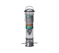 Gardman Heavy Duty Seed Bird Feeder Black Metal