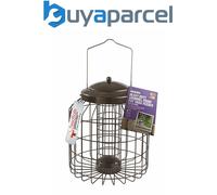 Gardman Heavy Duty Squirrel Proof Fort Wild Bird Food Fat Snax Feeder Steel