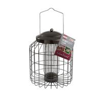 Gardman Heavy Duty Squirrel Safe Metal Peanut Bird Feeder 530g Cage 31cm Outdoor