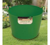 Gardman Large Green Flexi Tub - 42L Uv And Frost Resistant Multi-Purpose Garden Tub With Handles
