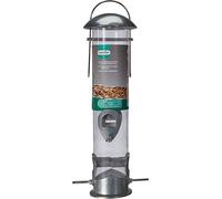 Gardman Large Heavy Duty Polished Seed Feeder Aluminium Easy Fill Feeder A01044