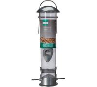 Gardman Large Heavy Duty Polished Seed Feeder Aluminium Easy Fill Feeder A01044