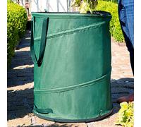 Gardman Large Pop-Up Garden Waste Bin Polyester With Steel Spring Frame And Carry Handles