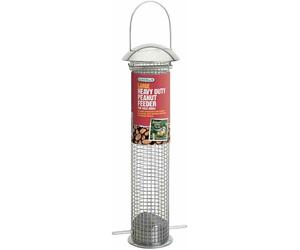 Gardman Metal Bird Nut Seed Feeder Large Hanging Easy Fill Wild Birds