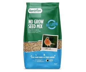 Gardman No Grow Seed Mix Wild Bird Food - 4kg