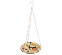 Gardman Robin Glass Mosaic Hanging Wild Bird Bath