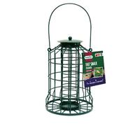 Gardman Squirrel Proof Fat Snax Bird Feeder Durable Metal Feeder For Suet Balls Keeps Squirrels Away