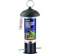 Gardman Steel Nyjer Seed Peanut Bird Feeder Hanging Garden