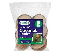 Gardman Suet Filled Coconut Feed Wild Bird Food - 10 Pack