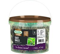 Gardman Supreme Suet Balls - 50 Tub of Fat Balls Wild Bird Food Feed Garden