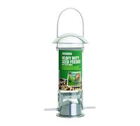 Gardman Wild Bird Aluminium Seed Feeder Heavy Duty Garden Peanut Sunflower Seed